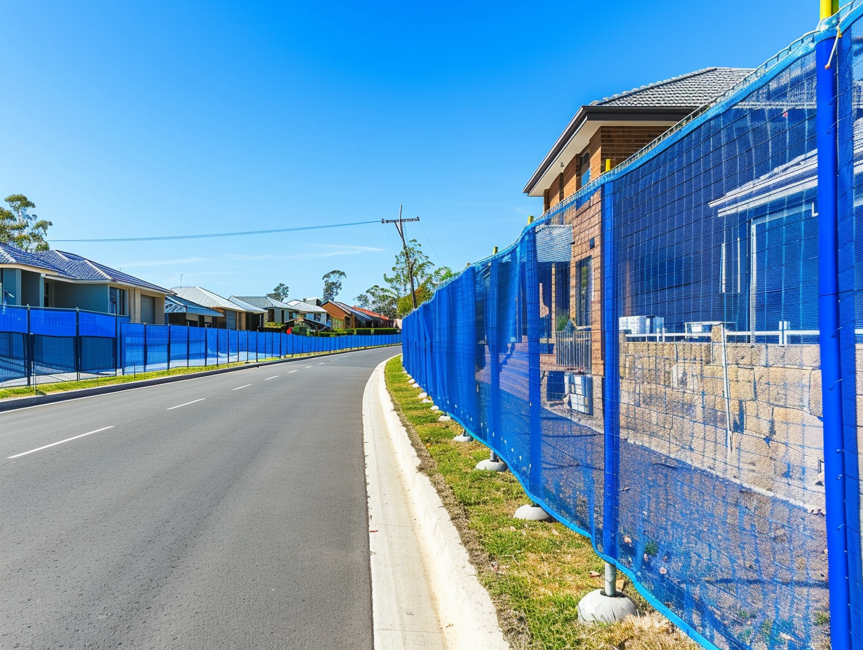 Wind Bracing | SBS Temporary Fence Hire Newcastle